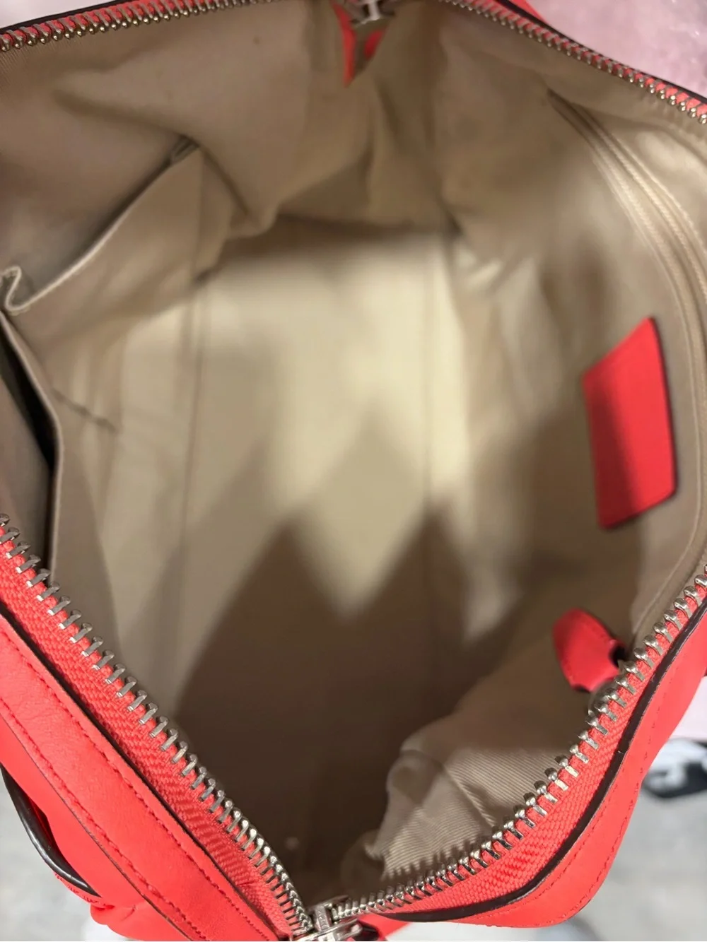 Coach satchel vibrant